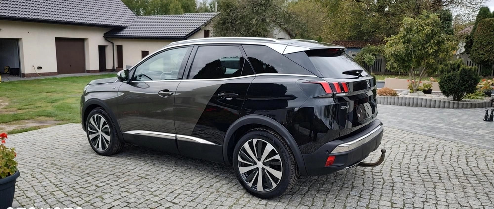 Peugeot 3008 cena 104990 przebieg: 99000, rok produkcji 2018 z Myszków małe 56